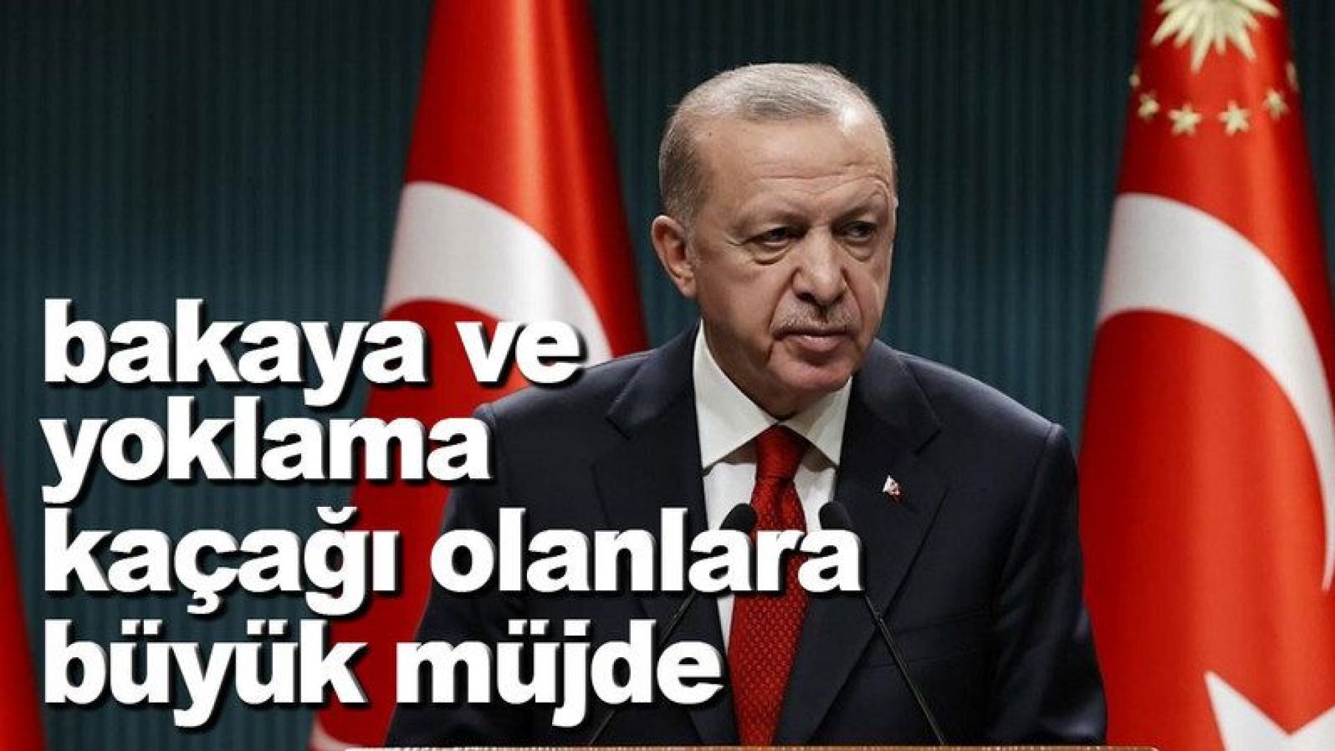 Cumhurbaşkanı Erdoğan 550 Bin Bakaya Gence Müjde verdi.